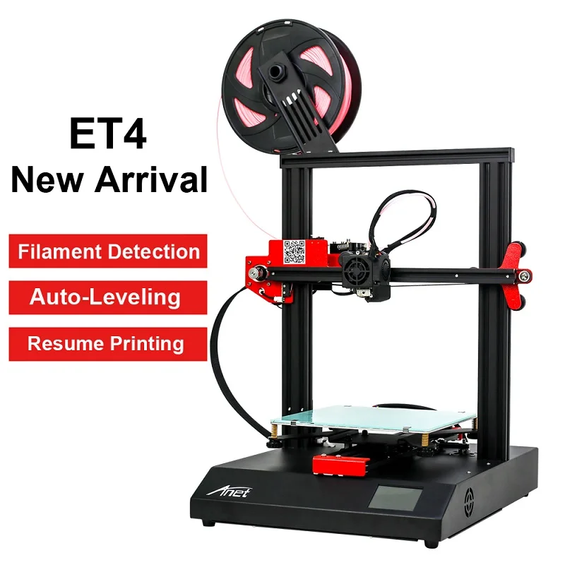 Anet E16 E10 ET4 3d принтер комплект размера плюс высокая точность Reprap prusa i3 Impresora 3d принтер DIY комплект с нитью Рождество