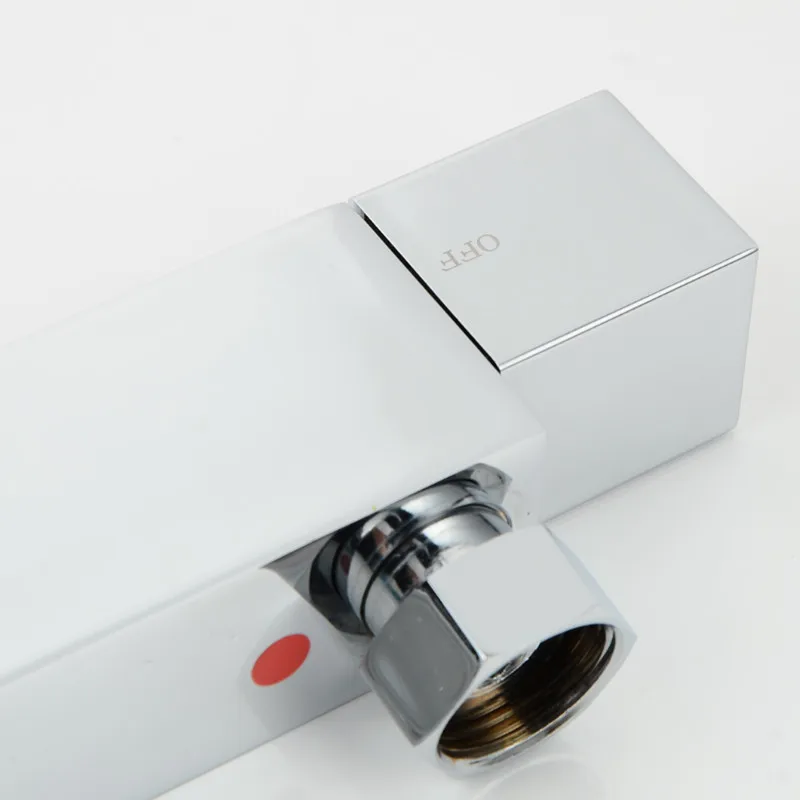 

The square Rushed Shower Faucet Bath Mixer Nuoweite Factory Direct Sale/constant Temperature Crock Bibcock, Constant Temperature