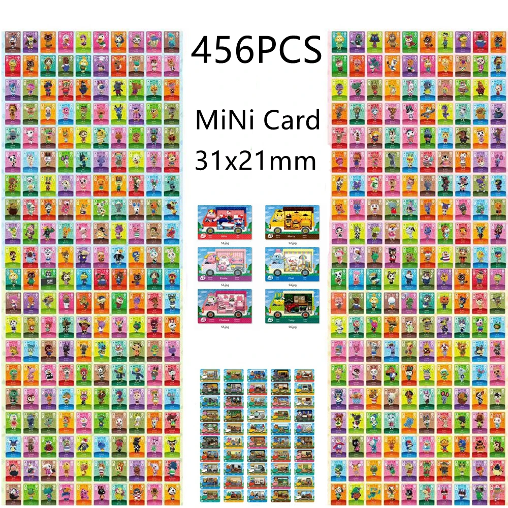 

2021 для стандарта животных/мини-карты для игровых приставок NS Switch 3DS, карты маршала NTAG215, карты пересечения NFC серии 1 2 3 4 (1-450)