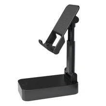 Phone Holder with Audio,Foldable Lifting Wireless Stereo Speakers Phone Holder for Indoor and Outdoor