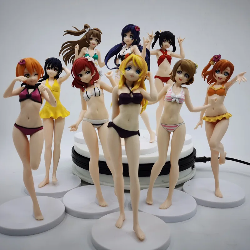 17 см аниме Love Live фигурку UMI HOSHIZORA RIN TOJO NOZOMI KIMINO MINAMI KOTORI SONODA Fate Zero PVC Коллекционная