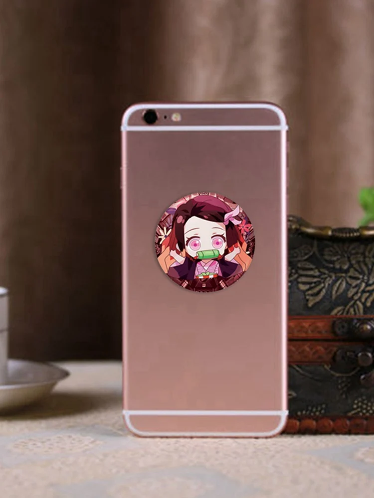 

For IPhone Android And IOS Anime Demon Slayer Phone Holder Mobile Phone Accessories Phone Holders For Xiaomi Huawei Samsung