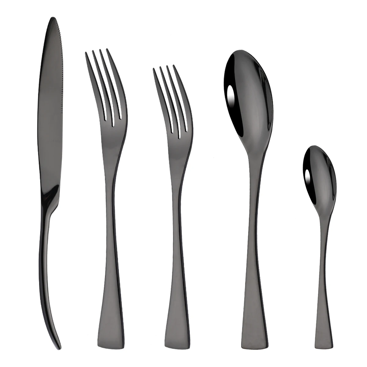 

Столовые приборы, набор столовых приборов из нержавеющей стали, 5 предметов