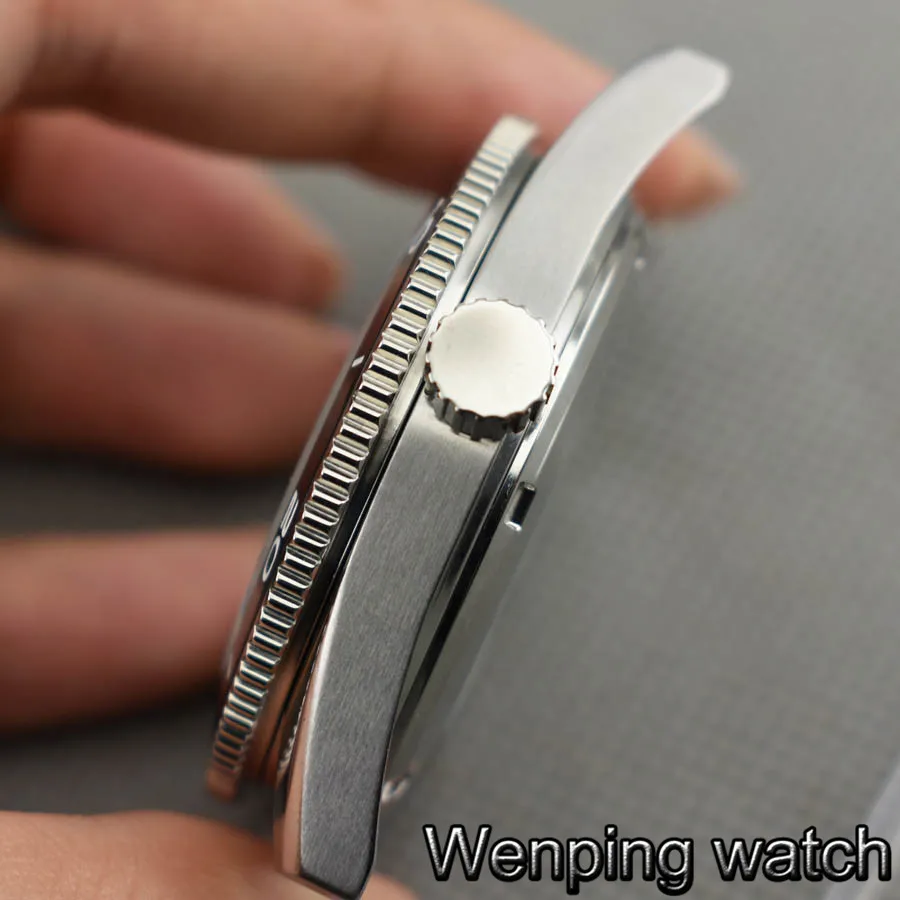 41 мм Corgeut сапфировое стекло керамический ободок из нержавеющей стали корпус для