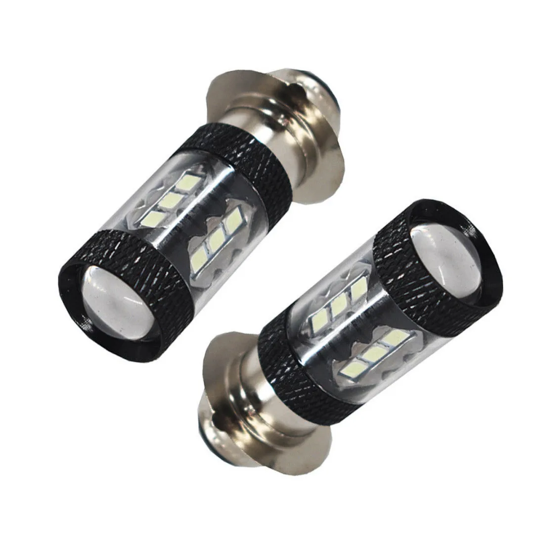 2 шт. синие светодиодные лампы для фар 80 Вт Raptor 125 250 660R 700R YFM660R| |