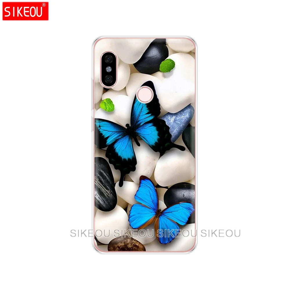 Мягкий силиконовый чехол для Xiaomi Redmi Note 6 Pro 26 '' мягкая задняя крышка из ТПУ