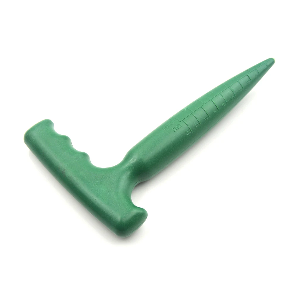 Пластиковое зеленое отверстие для копания инструмент сада бонсай цветов посадки