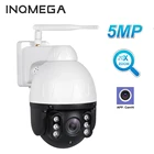 INQMEGA 5MP HD наружная камера безопасности WiFi 20X Zoom Clear IP66 водонепроницаемый AI Обнаружение человека 360 PTZ камера металлический чехол Camhi