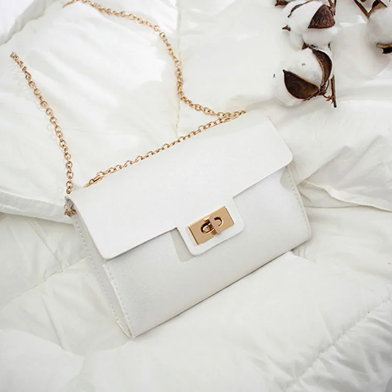 

Women Mini Crossbody Bag Lady PU Leather Candy Color Shoulder Bags SER88