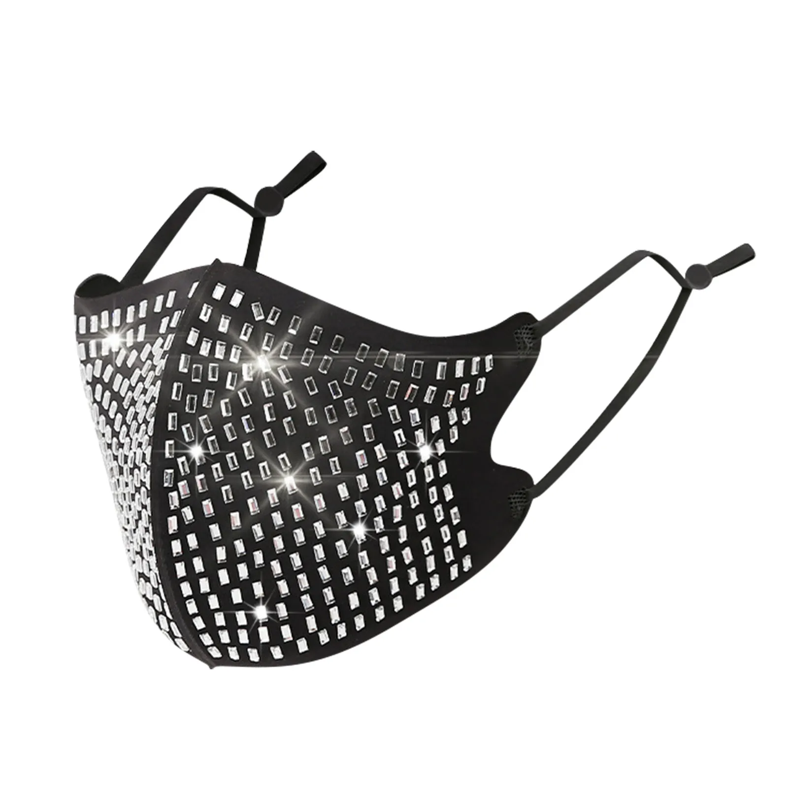 1 шт. Женская Маскарадная маска шариковая золотистая металлическая