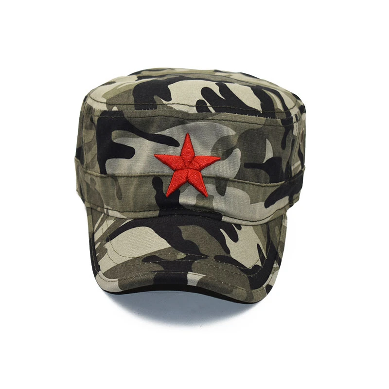 [NORTHWOOD] Red Star Плоские Верхние Крышки Для Мужчин Камуфляж Армейская Шапка Мужские