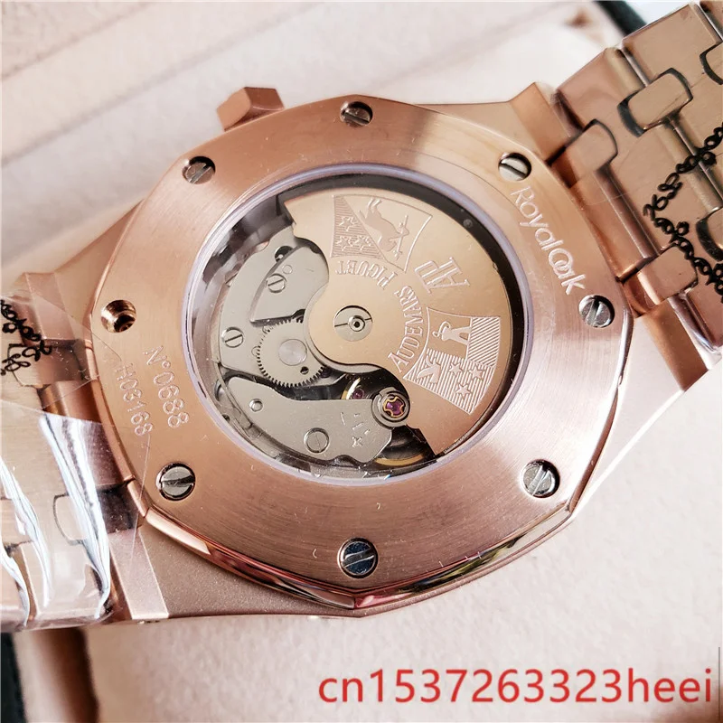 

Audemars Piguet watch men's skeleton automatic mechanical AAA watch gold skeleton retro men's women watch quartz watch