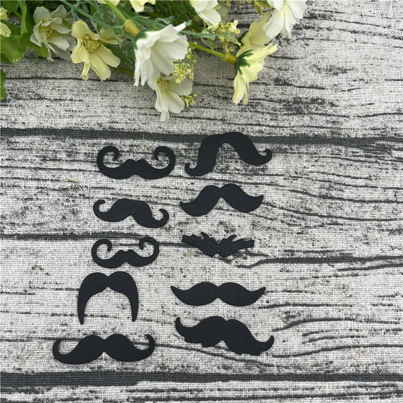 Металлическая рамка для вырезания усов рукоделия скрапбукинга альбома тиснения