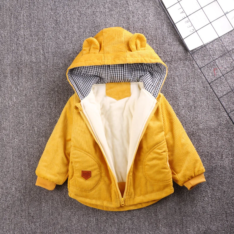 

Autumn Winter Jacket for Boys 2020 Toddler Children Jacket Baby Thick Coat Kids Warm Hooded Outerwear Coat for Girls Jacket