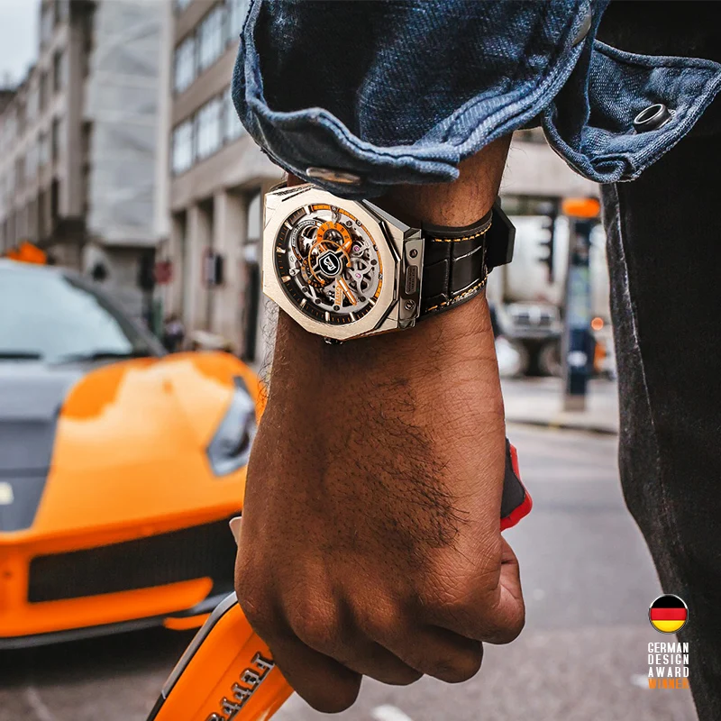 GATTI Новый Для мужчин часы спортивный топ Брендовые спортивные Водонепроницаемый