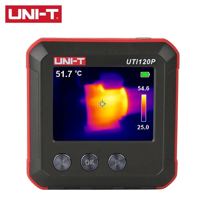 

UNI-T UTi120P Pocket Thermal Imager Users can take it with them Temperature measurement up to 400°C Industrial grade