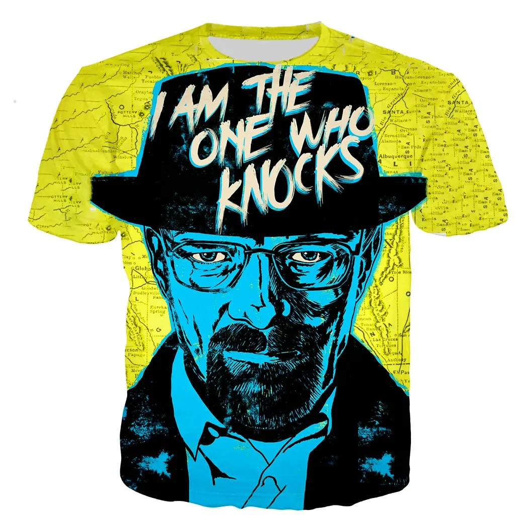 

Breaking Bad T Shirt Men/women 3D Printed T-shirts Casual Harajuku Style Tshirt Streetwear Tops Dropshipping