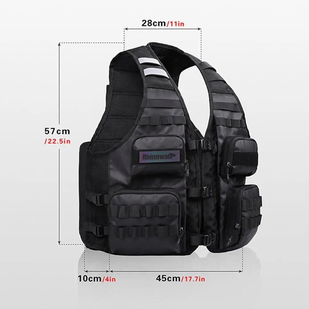 

Sports Vest Multi-functional Cycling Clothes Fishing Backpack Motorcycle Cycling Reflective Backpack Marathon Vest Vest Run I2Q4