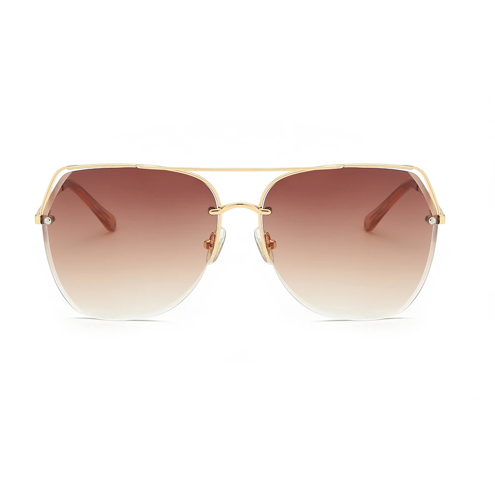 

New ladies Luxury fashion sunglasses with large frame sunglasses European and American outdoor trend sunglasses