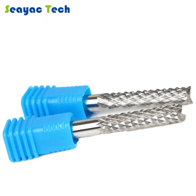 Твердосплавная Вольфрамовая зубчатая торцевая фреза для дерева акрила и меди