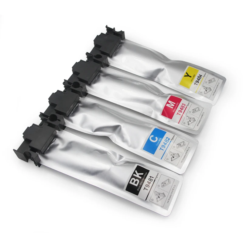 

Совместимый T9481XL T9481-T9484 пигментные чернила сумка с чипом для Epson WorkForce Pro WF-C5290 WF-C5790 WF-C5210 принтера