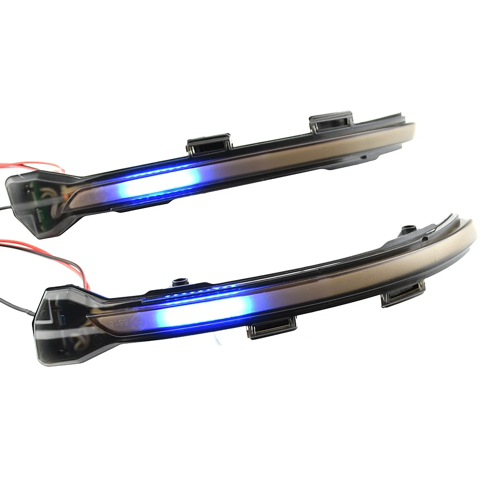 

2Pcs For VW Golf 7 MK7 7.5 GTI R Sportsvan Touran L II LED Dynamic Turn Signal Blinker Repeater Side Mirror Indicator Light