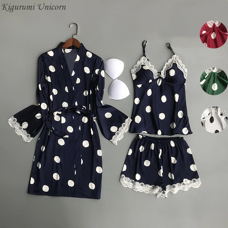 Женская атласная пижама сексуальное нижнее белье на бретельках синяя красная