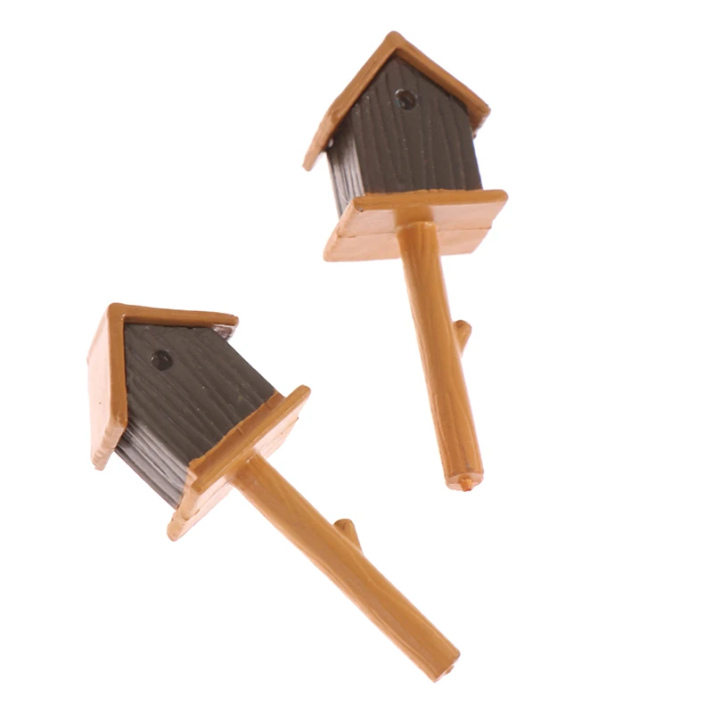 

1Pc Dollhouse Micro Landscape Mini Mailbox House Model Doll Home Decor