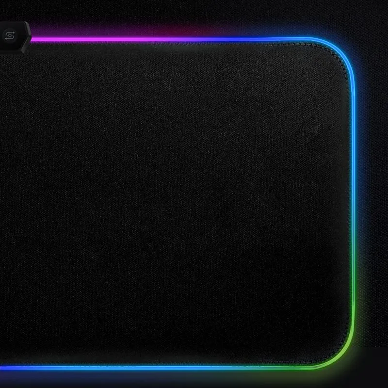 DIY Custom Mouse Pad RGB LED Large Gaming Mouse Pad Laptop Desk Pad  for Player Speed Control, Comfortable and Durable