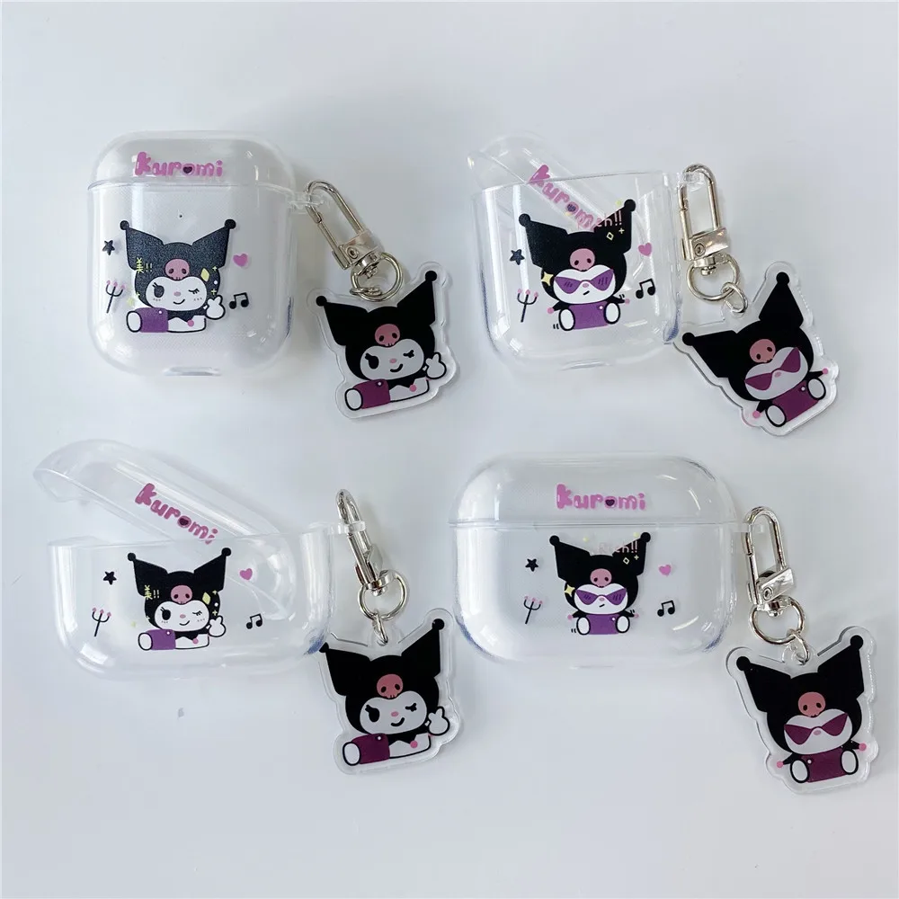 Милый чехол для Airpods Pro милый с 3D рисунком аниме Модный девочек и мальчиков
