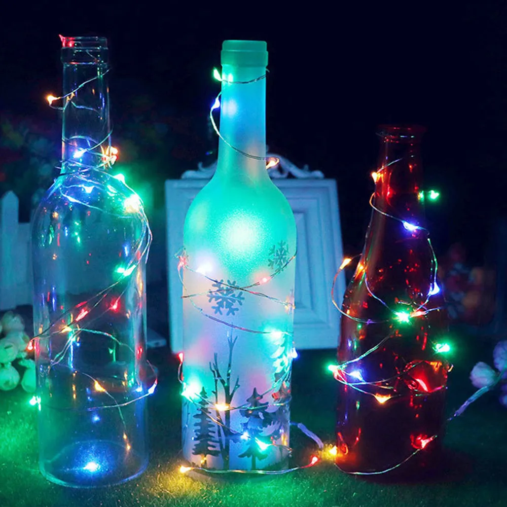 

3m 30 LED Submersible Waterproof Fairy Light Copper Wire String Lights Base Lamp Romantic Decoration Candle Home Decor FDH