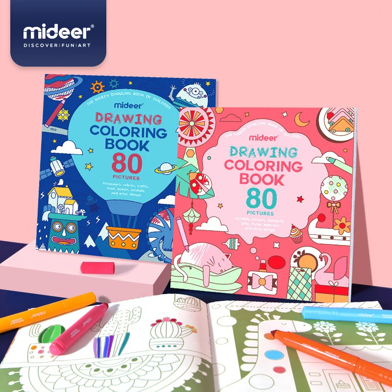 Новые продукты книга раскраска Магические рисунки ручка для рисования доска