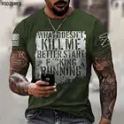 Футболка мужская оверсайз с коротким рукавом, модная повседневная спортивная рубашка с круглым вырезом, топ в стиле ретро, на лето