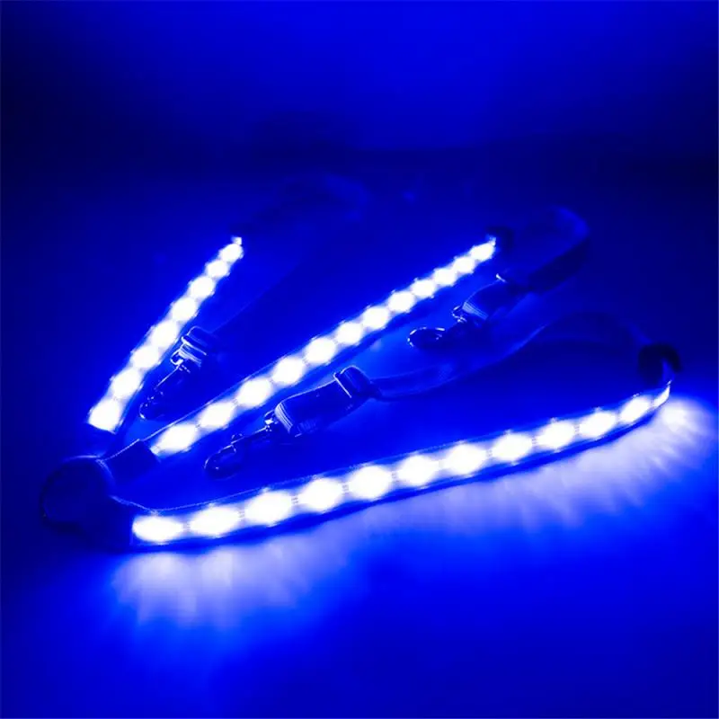 

LED Luminous Collar for Horses, Chest Strap Horse Harness with LED Light USB Rechargeable for Dark surroundings