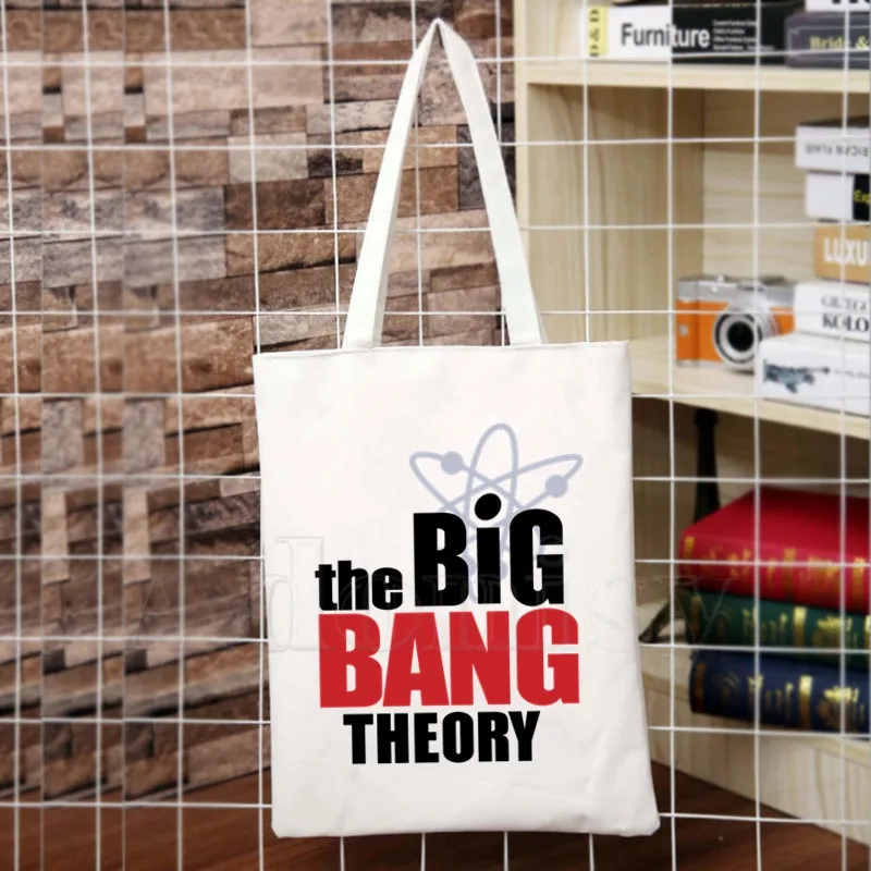 Большая теория Взрыва Шелдон Пенни сумка унисекс холщовые сумки Сумки для