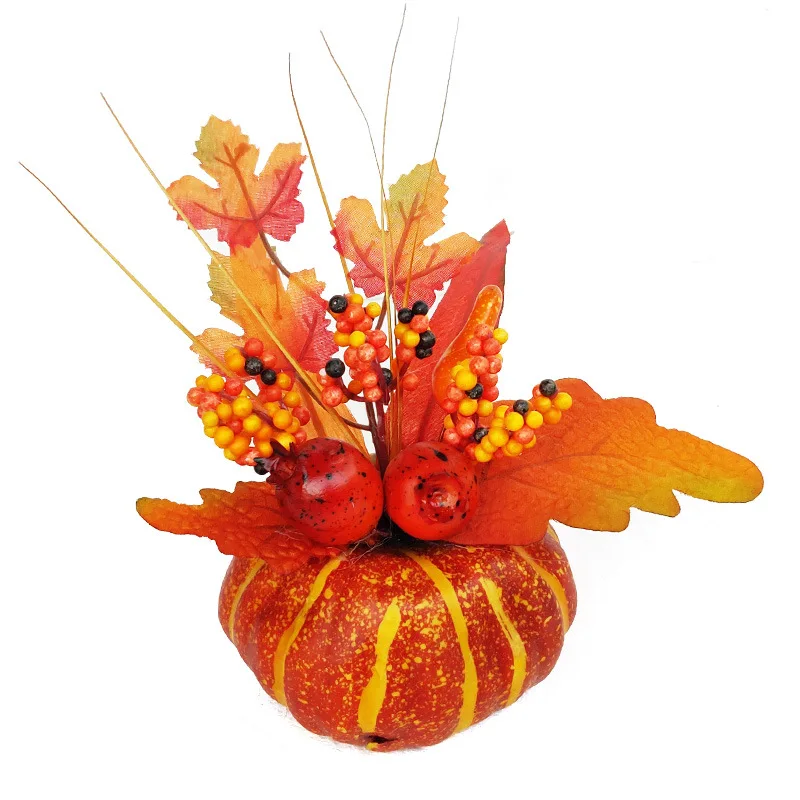 Осенняя искусственная тыква 3 размера Тыква для украшения вечевечерние НКИ на