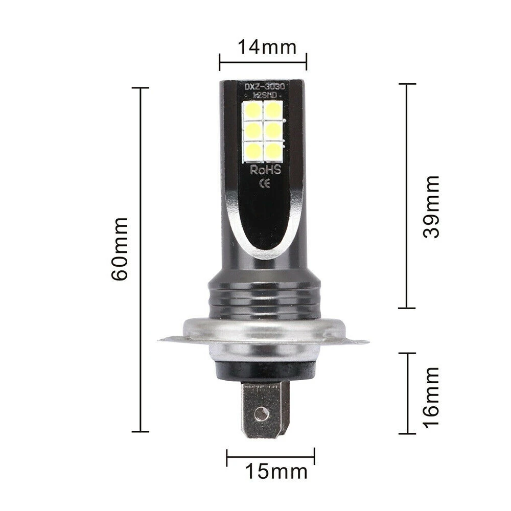 Mayitr 2pcs H7 H11 9005 9006 CSP Fog LED Headlight Bulb 110W 20000LM 6000K Super White Auto Head Lamp for Car Lighting | Автомобили и