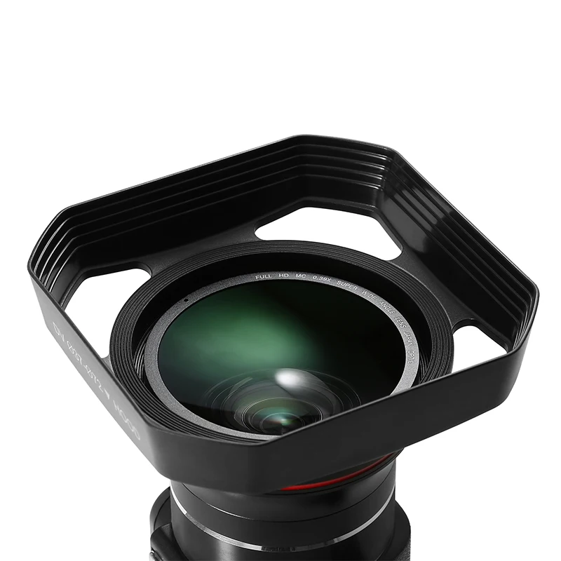 

10 шт. бленда объектива камеры 37 мм-72 мм для видеокамеры широкоугольный объектив Съемный придающий бленду для ORDRO AZ50 AC3