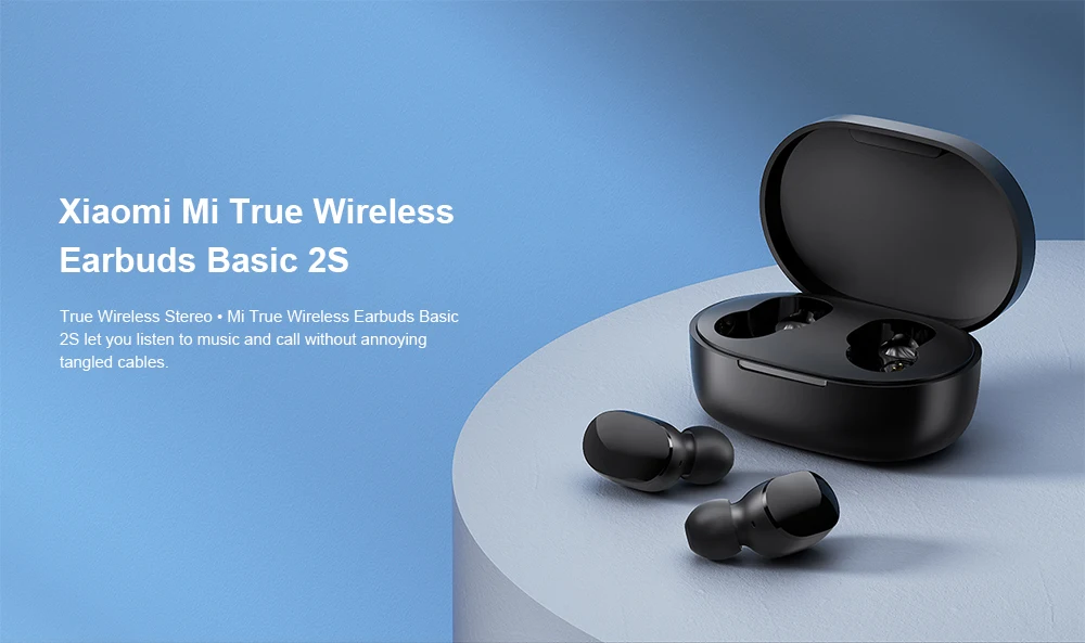 Xiaomi mi true wireless earbuds basic 2s Redmi AirDots 2s Bluetooth 5.0 touch control TWS earphone gaming mode USB C headphone