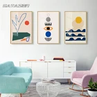 Домашний декор, Геометрическая абстрактная сцена, Скандинавская живопись на холсте, настенные художественные принты, постер, картина для галереи, интерьера гостиной