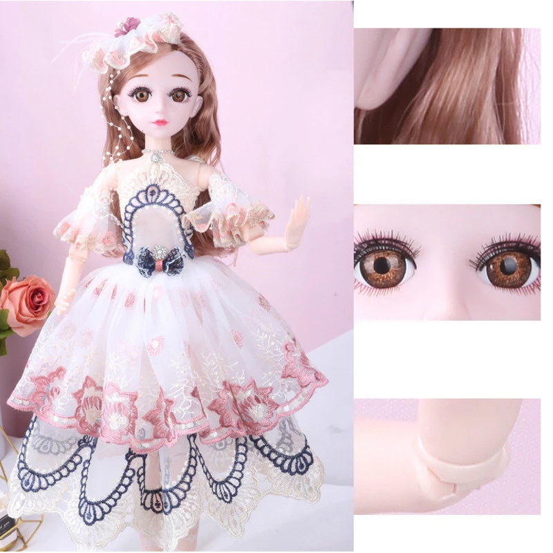 60 см BJD кукла Красивая певица куклы модель с одеждой наряд обувь парик волосы макияж для девочек подарок и куклы Коллекция