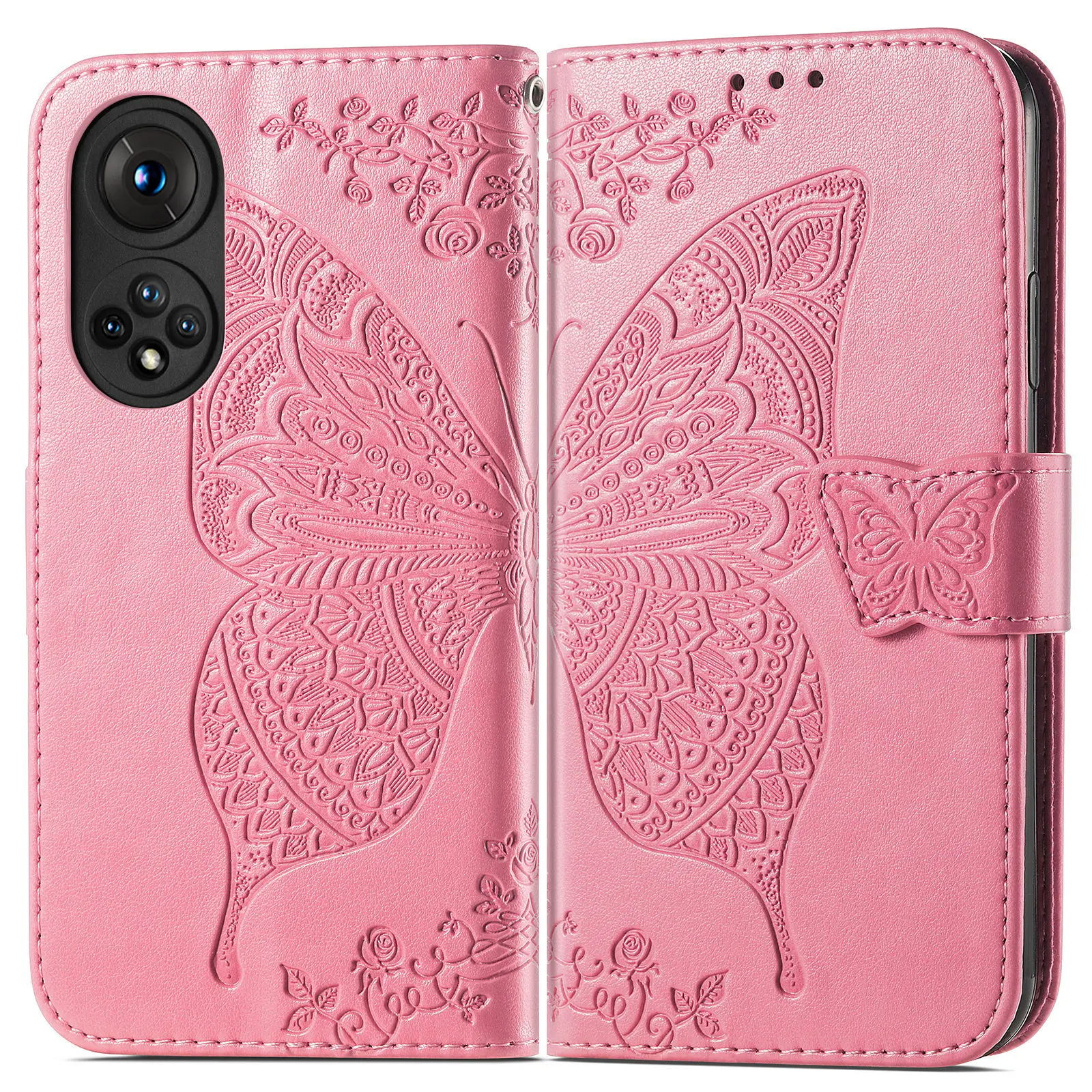 

Fashion Kickstand Flip Leather Case for Huawei Honor 50 Pro Honor50 5G SE Shockproof Card Holder Wallet Cover