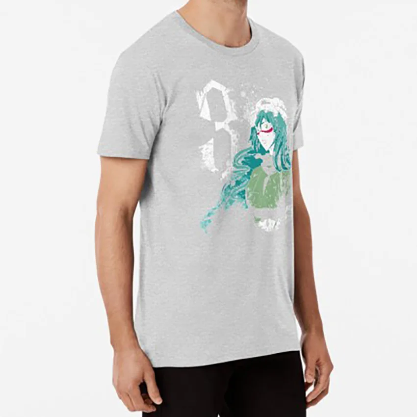 Футболка с цифрой 3 nelliel nel seinen espada girl geek manga anime bleach cute | Мужская одежда