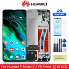 ЖК-экран 6,59 ''для Huawei Y9 Prime 2019, ЖК-дисплей, сенсорный экран, дигитайзер в сборе, запчасти для Huawei P Smart Z Lcd