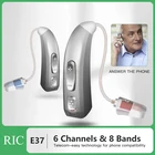 Мини-цифровой слуховой аппарат BTE, перезаряжаемый беспроводной усилитель звука