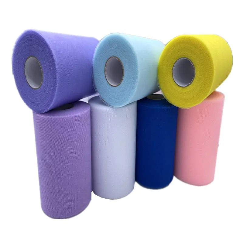 

Tulle Wedding Organza Roll 100 Yards 15 Cm Organza Fabric for Wedding Decoration Mariage Yarn Birthday Event Party Supplies