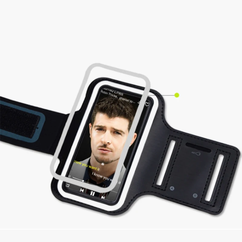 Ручка + 5 1 дюймовый чехол для тренажерного зала Samsung S5 S6 S7 Спортивная нарукавная