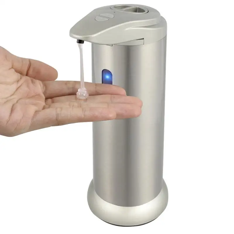 

Soap Dispensers Kitchen Bathroom Liquid Soap Dispensers Touchless IR Sensor Hands 300ML Automatic Liquid Soap Dispenser