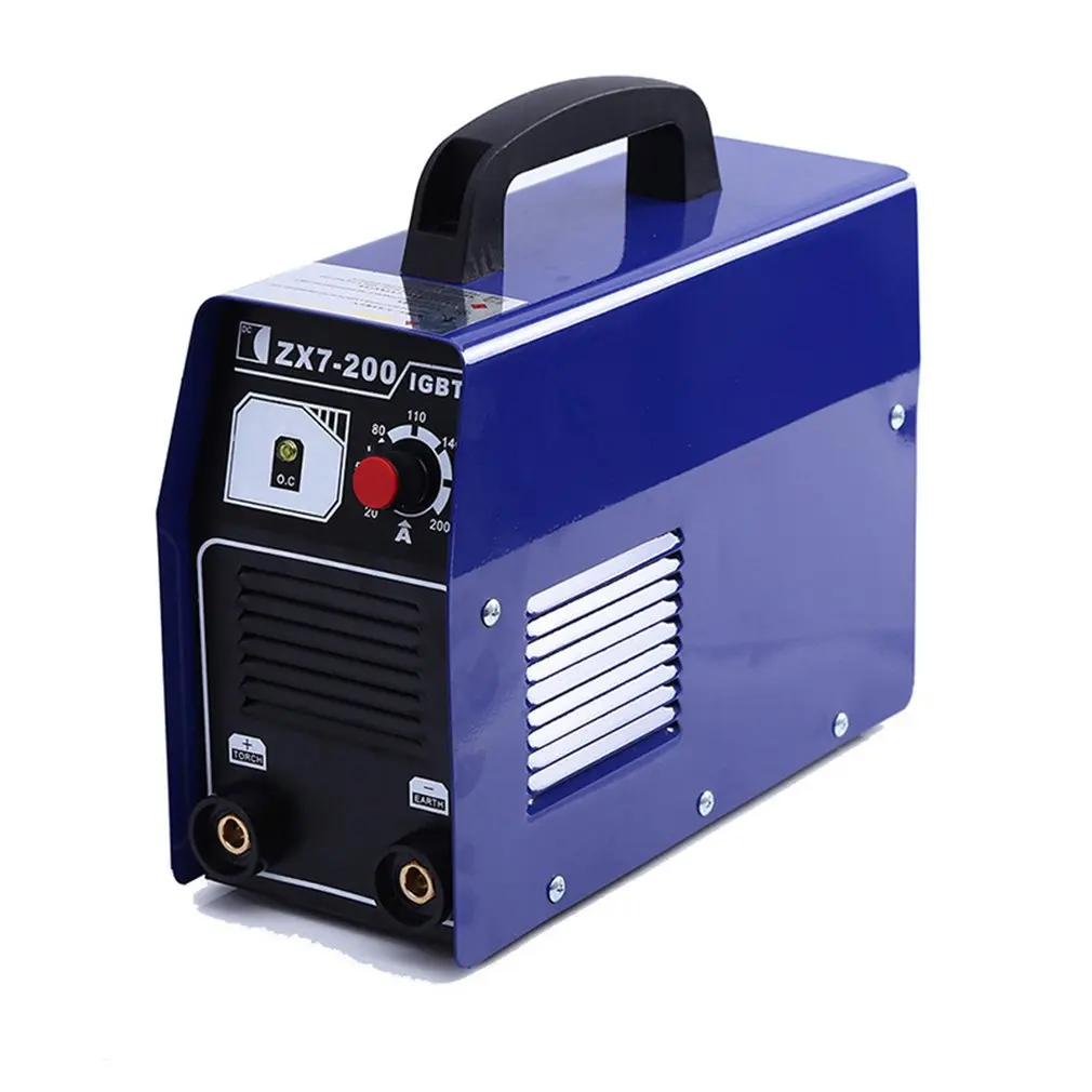 Цифровой Дисплей Инвертор постоянного тока дуговой сварки под флюсом 220V IGBT PWM Портативный сварочный аппарат 20-120A для дома DIY ремонт ZX7-200
