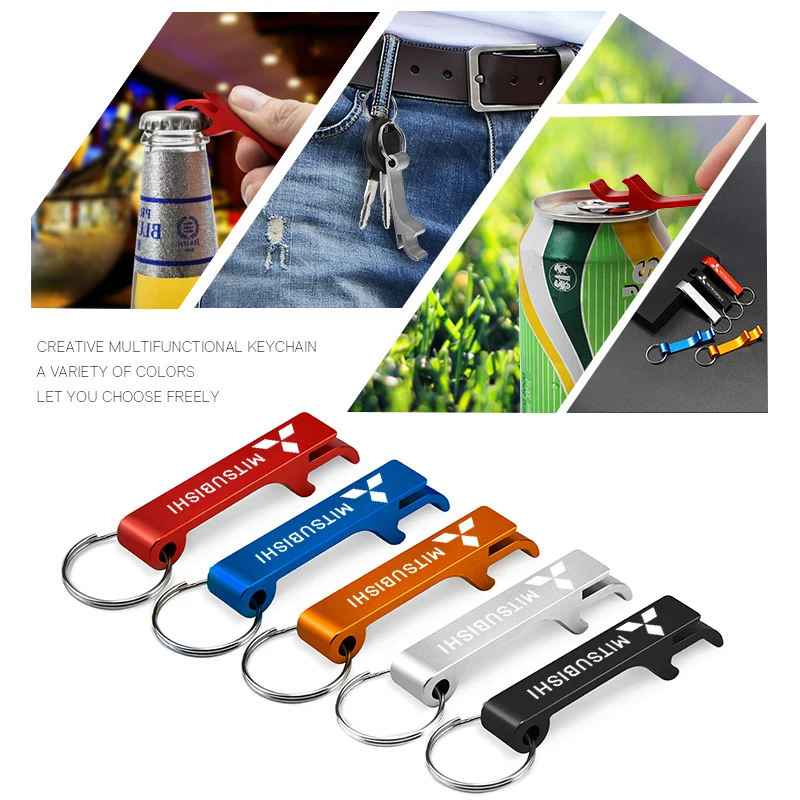 Брелок для ключей из сплава открывалка бутылок чехол держатель - Цена: 108,97 руб.
